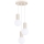 Luster na sajli HALO 3xG9/8W/230V pr. 25 cm krem