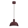 Luster na sajli HANDA 1xE27/15W/230V bordo
