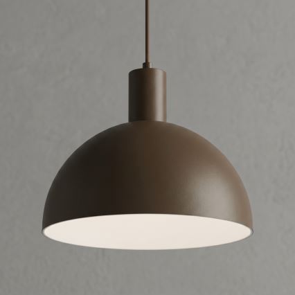 Luster na sajli HANDA 1xE27/15W/230V smeđi