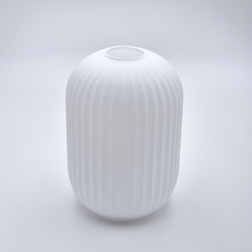 Luster na sajli HARMA 1xE27/15W/230V pr. 14 cm bijela/zlatna