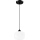 Luster na sajli HARMA 1xE27/15W/230V pr. 20 cm bijela/crna