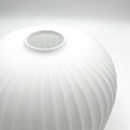 Luster na sajli HARMA 1xE27/15W/230V pr. 20 cm bijela/zlatna