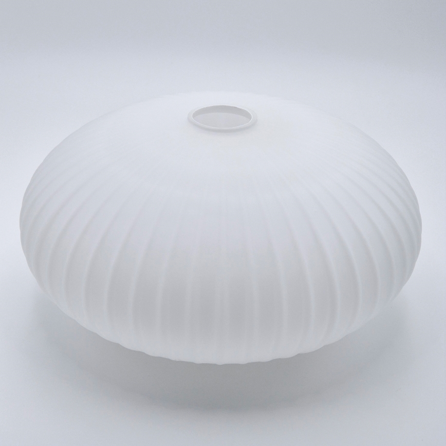 Luster na sajli HARMA 1xE27/15W/230V pr. 30 cm bijela/zlatna