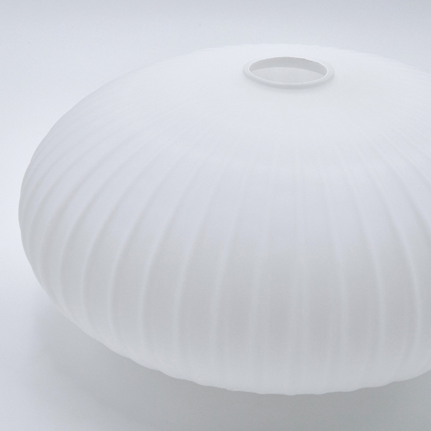 Luster na sajli HARMA 1xE27/15W/230V pr. 30 cm bijela/zlatna
