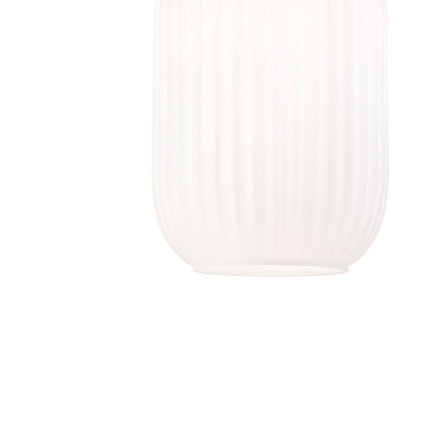 Luster na sajli HARMONY 1xE27/15W/230V pr. 14 cm bijela/hrast
