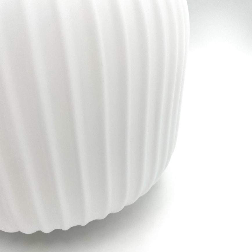 Luster na sajli HARMONY 1xE27/15W/230V pr. 20 cm bijela/hrast