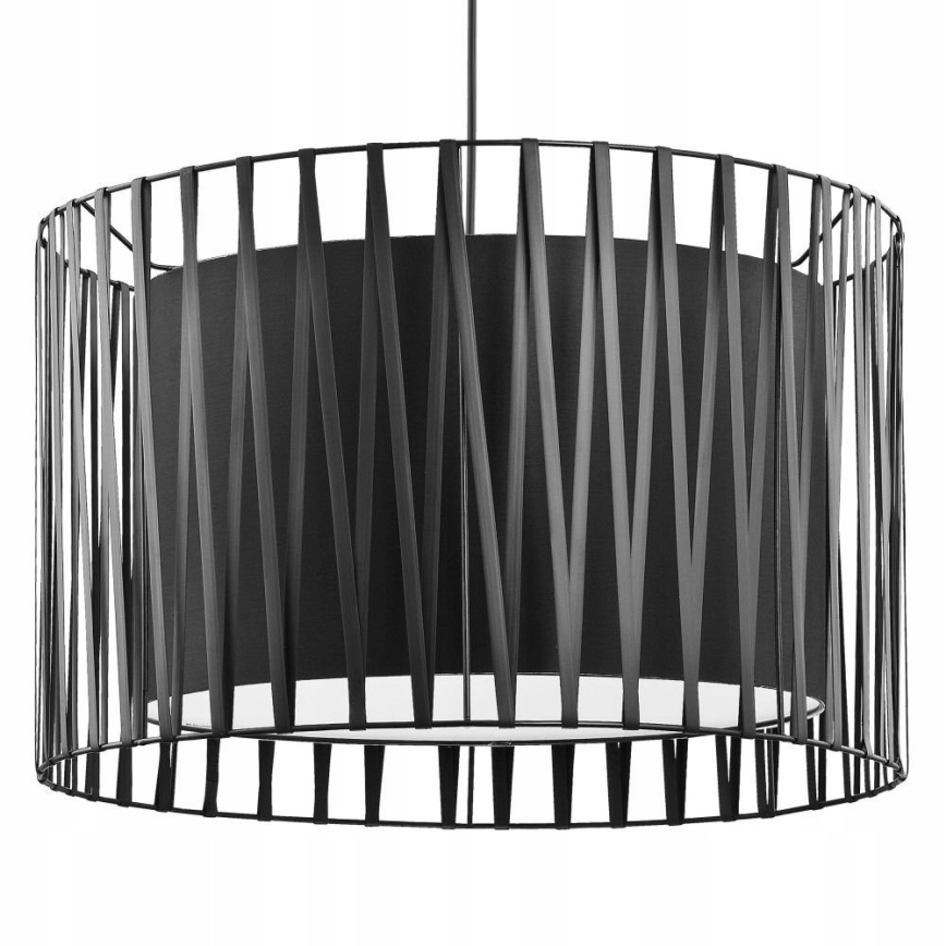 Luster na sajli HARMONY BLACK 3xE27/60W/230V