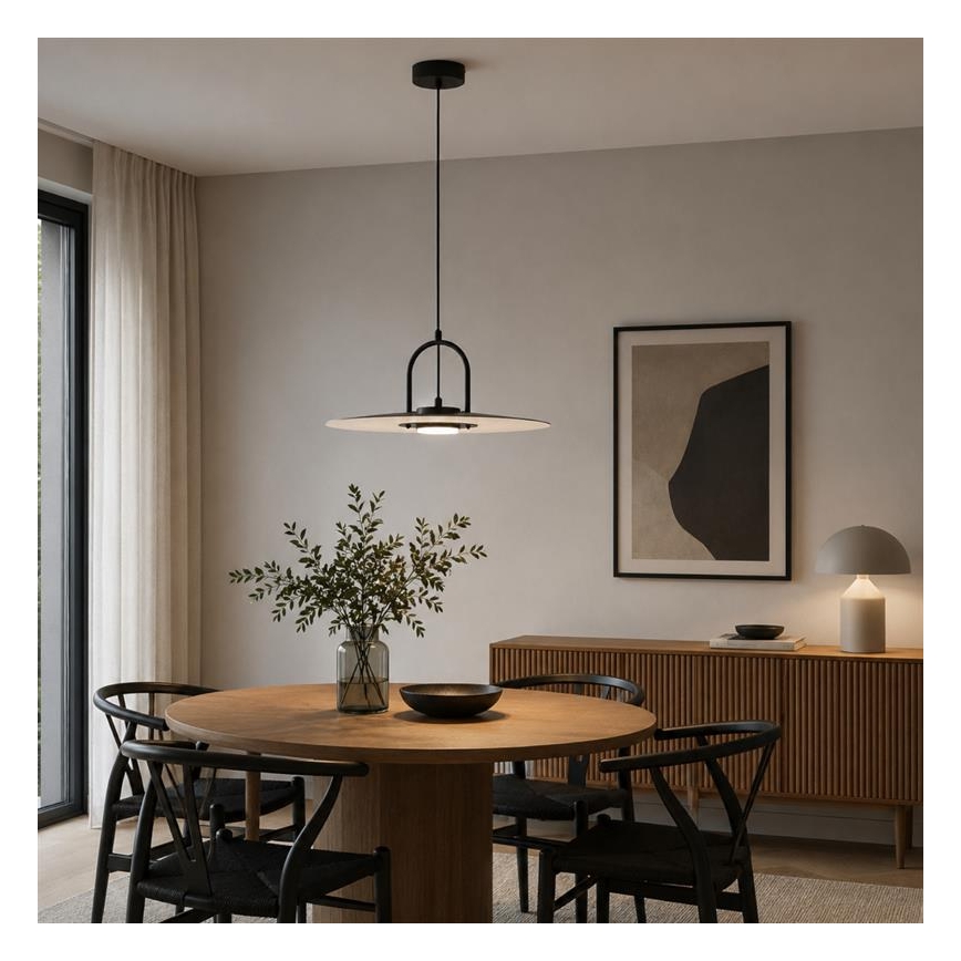 Luster na sajli HATTORI 1xGX53/15W/230V crni