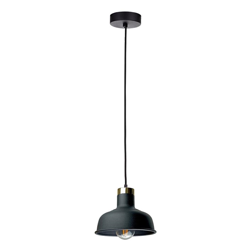 Luster na sajli HEBE 1xE27/60W/230V crna
