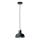 Luster na sajli HEBE 1xE27/60W/230V crna