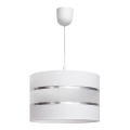 Luster na sajli HELEN 1xE27/15W/230V bijela
