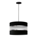 Luster na sajli HELEN 1xE27/15W/230V crna