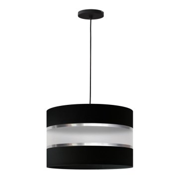 Luster na sajli HELEN 1xE27/15W/230V crna