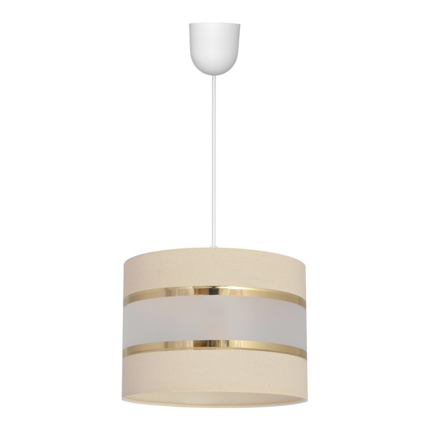 Luster na sajli HELEN 1xE27/15W/230V krem