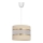Luster na sajli HELEN 1xE27/15W/230V krem