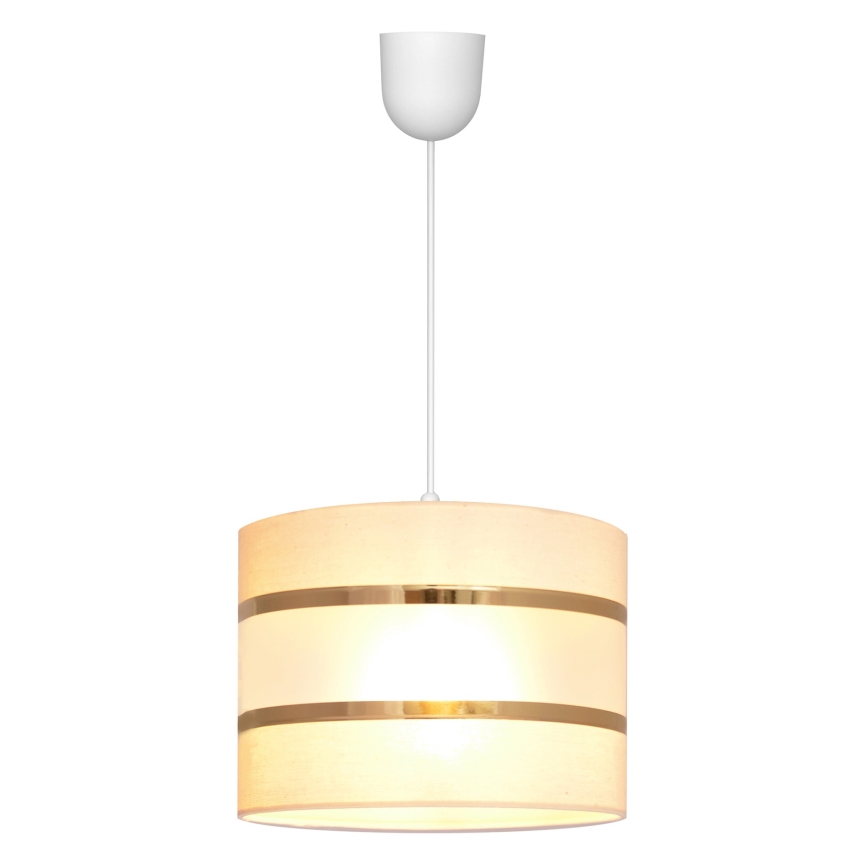 Luster na sajli HELEN 1xE27/15W/230V krem
