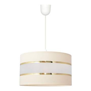 Luster na sajli HELEN 1xE27/15W/230V krem