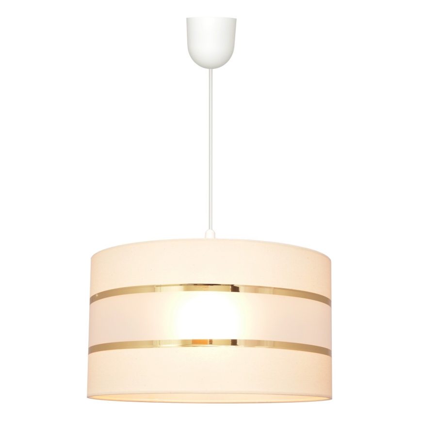 Luster na sajli HELEN 1xE27/15W/230V krem