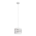 Luster na sajli HELEN 1xE27/15W/230V pr. 20 cm bijela