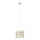 Luster na sajli HELEN 1xE27/15W/230V pr. 20 cm krem/zlatna