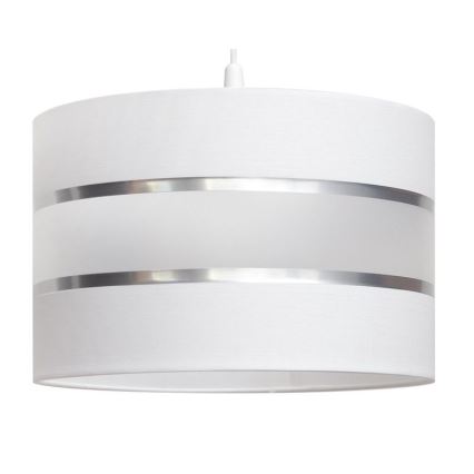 Luster na sajli HELEN 1xE27/15W/230V pr. 35 cm bijela