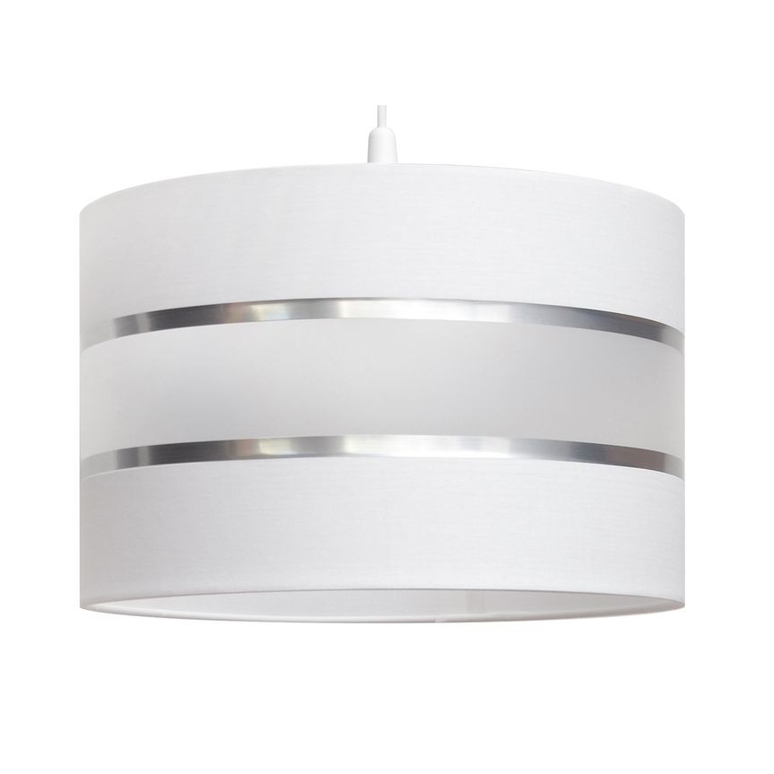 Luster na sajli HELEN 1xE27/15W/230V pr. 35 cm bijela
