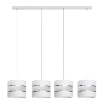 Luster na sajli HELEN 4xE27/15W/230V bijela