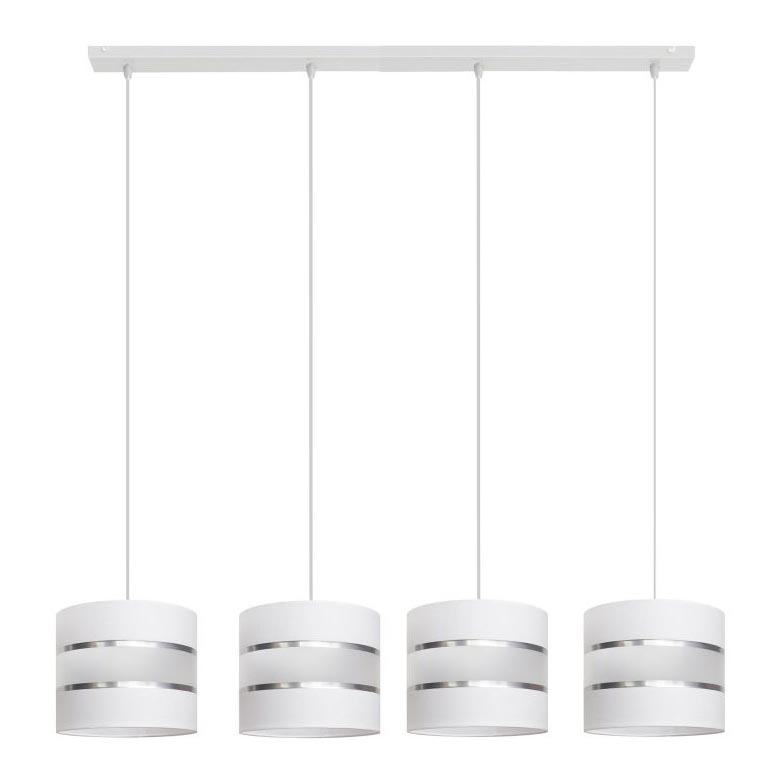 Luster na sajli HELEN 4xE27/15W/230V bijela