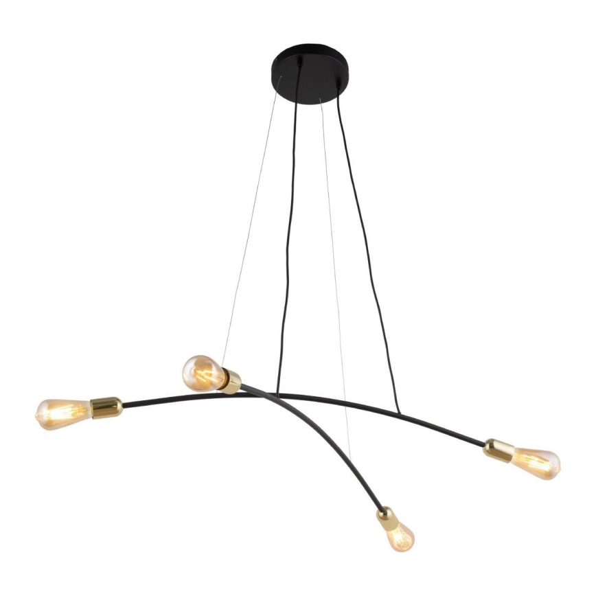 Luster na sajli HELIX 4xE27/15W/230V