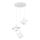 Luster na sajli HYPERION 3xG9/8W/230V bijela