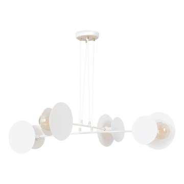 Luster na sajli IDEA 4xE27/15W/230V bijela