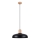 Luster na sajli INDY 1xE27/15W/230V pr. 38 cm crna