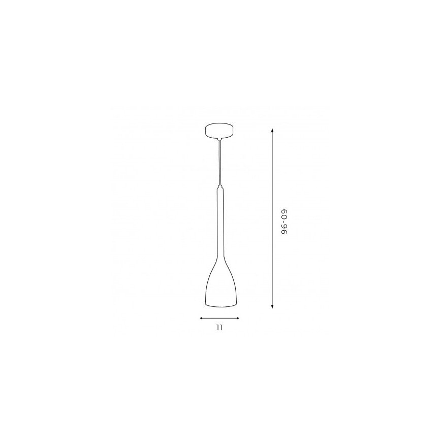 Luster na sajli ISTAPPAR 1xE27/60W/230V crna/zlatna
