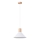 Luster na sajli JAGA 1xE27/15W/230V pr. 30 cm bijela