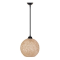 Luster na sajli JUTE 1xE27/60W/230V bež