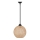 Luster na sajli JUTE 1xE27/60W/230V bež