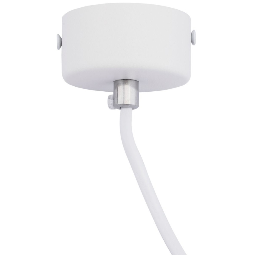 Luster na sajli KARADON 1xGU10/30W/230V 29 cm bijela