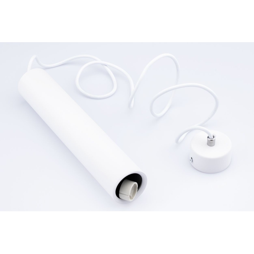 Luster na sajli KARADON 1xGU10/30W/230V 29 cm bijela