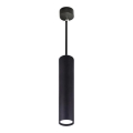 Luster na sajli KARADON 1xGU10/30W/230V 40 cm crna