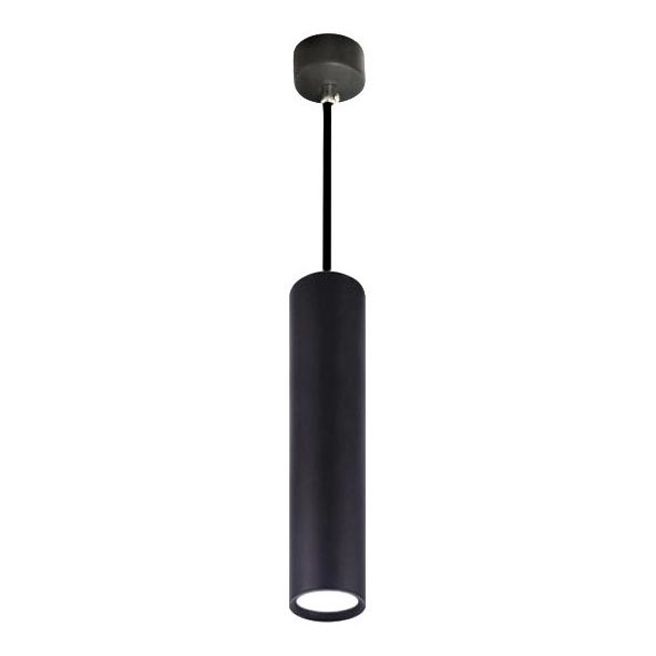 Luster na sajli KARADON 1xGU10/30W/230V 40 cm crna