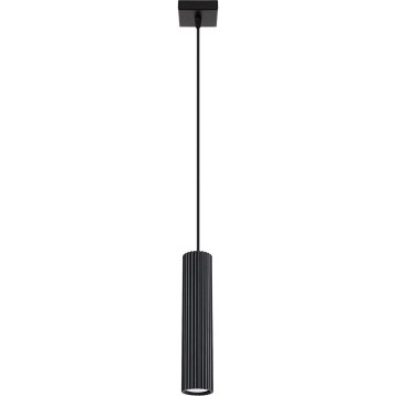 Luster na sajli KARBON 1xGU10/10W/230V crna