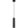Luster na sajli KARBON 1xGU10/10W/230V crna