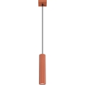 Luster na sajli KARBON 1xGU10/10W/230V crvena