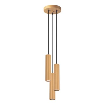 Luster na sajli KARBON 3xGU10/10W/230V zlatna