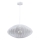 Luster na sajli KINU 1xE27/20W/230V pr. 50 cm bijela