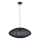 Luster na sajli KINU 1xE27/20W/230V pr. 50 cm crna