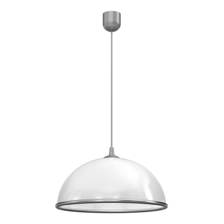 Luster na sajli KITCHEN 1xE27/15W/230V bijela/sjajni krom