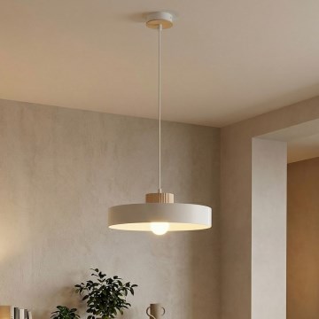 Luster na sajli KIVI 1xE27/15W/230V bijela