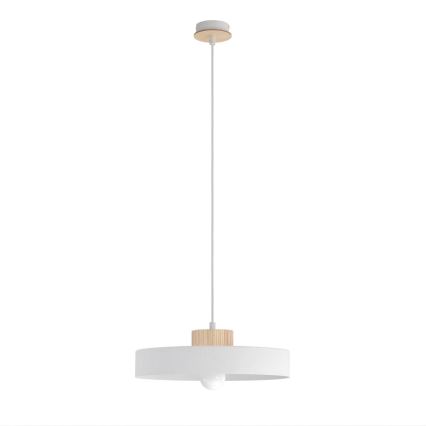Luster na sajli KIVI 1xE27/15W/230V bijela