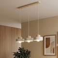 Luster na sajli KIVI 3xE27/15W/230V bijela